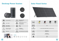 Desktop Power Station/Solar Panel Series